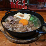 ふるさと居酒屋 村さ来 - 鉄鍋 牛のすき焼き