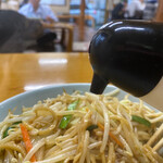 朝日屋 - 酢を入れもっと酸っぱくします❣️