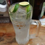 立呑み きむらや - すだちチューハイ