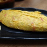 立呑み きむらや - 鉄板玉子焼き