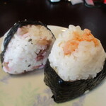 おむすび専科 - 料理写真:カリカリ梅と鮭