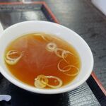 Ramenhausutanaka - 焼きそばにはスープがついている
