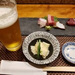 あし柄 - 湯葉のお通し