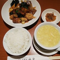 中華街 桂宮 - 四川風角煮ランチ