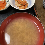 やま - キムチとしじみ汁