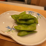 鮨なか - サービスの枝豆