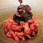 西麻布 焼肉 X - ユッケ