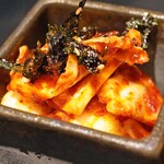西麻布 焼肉 X - 白菜のキムチ