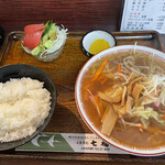 Shichifuku Oshi Yokuji Dokoro - 五目ラーメン定食