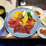 朝鮮飯店 - 【2021.10.12(火)】ランチセット「⑦ミックスランチ(並盛)980円」