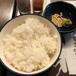 沖縄料理 サスケ - 小ライス（わさび付き）