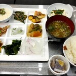 Wakura Onsen Kimpa Sou Yukai Rizoto - 朝食の一例