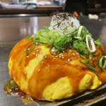 Hiroshima Ryuu Okonomiyaki Teppan Ryouri Gansu - カープ焼き　そば　大人の　1,540円