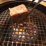 焼肉エクセレント 銀座店 - 塊ステーキ。サーロイン