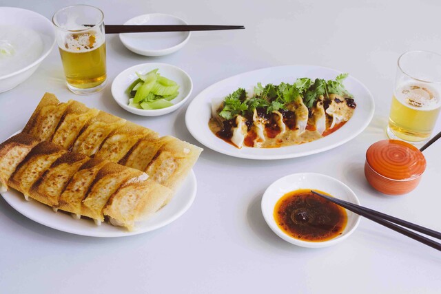 Nogata Gyoza Honten restaurant in Tokyo, Japan