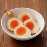 Seasoned boiled egg