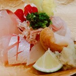 銀座 聖起 - メニューは3種盛り今回も７種盛り