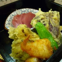 手料理 右近 - ☆天ぷらとお造り（●＾o＾●）☆