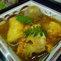 手料理 右近 - ☆鱧ちゃん？を卵でとじています!(^^)!☆