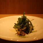 RISTORANTE IL NODO - 小田原山北のモクズガニ クレソン 香茸 志村さんのマコモダケ