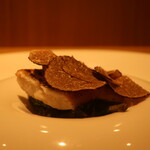 RISTORANTE IL NODO - 小坪漁港の太刀魚 秋野菜 バーニャカウダ 谷田さんの小田原トリュフアップ