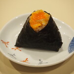 Musubi Zushi - とろとろ卵黄醤油漬け（180円）