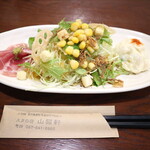 パスタの店 山猫軒 - サラダと前菜です☆　2021-1008訪問