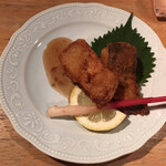 ペンション てんとう虫 - カレイの揚げ物