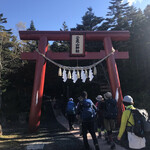 ペンション てんとう虫 - 登山の前にお礼参り