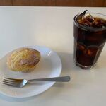 カフェ ヴァイア - レモンマフィン＆アイスコーヒー＠cafe VIA simanami（2020年7月某日）