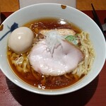 麺 みつヰ - 醤油(中太手もみ麺) 850円、味玉100円 ♪