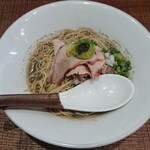 つくばらーめん 鬼者語 - 水と煮干(醤油)＋肉増し
