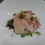 つくばらーめん 鬼者語 - 水と煮干(醤油)＋肉増し