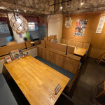 いまがわ食堂 - BOX席もあります。