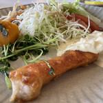 おばんざい家 PUCHI - 鮭のムニエル＠ランチ