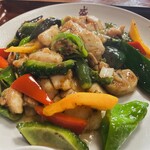 盛 - ホタテの定食