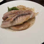 欧風食堂Kaede - 厚切り塩ダレカルビ焼き(1210円)