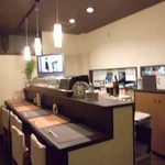 山口家 - カウンター×6席