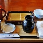 そば屋 長森 - 「完食＆完飲⇒失礼な画像ですが；」です(11/23UP)