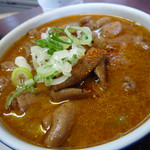 永井食堂 - 葱＆七味ふりかける