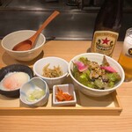Teppanyaki Okonomiyaki Kashiwa - 純鶏名古屋コーチンのひつまぶし
                        もも 2580円