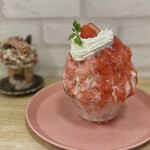 天然氷のかき氷 ひめじ官兵衛堂 - 