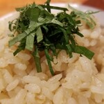 麺屋 六感堂 - 生姜飯