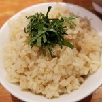 麺屋 六感堂 - 生姜飯