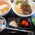 牛伝 - 冷麺＆ビビンバセット