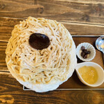 サカノウエカフェ - 和栗とほうじ茶　貴腐ワインジュレトッピング