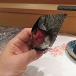 なだ万 - たくトロ巻き