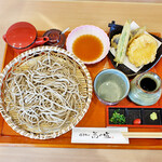 Nihon Soba Sonomichi - 天ざるランチ　十割蕎麦チェンジ