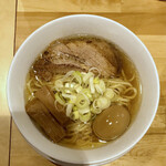 らーめんmacro 焼豚 厚 特選こだわり煮玉子 上から