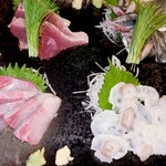 ちが崎 - 刺身盛り合わせ